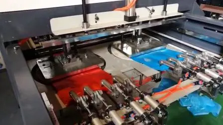 Fabricación de máquinas para fabricar bolsas de plástico tipo camiseta de alta velocidad